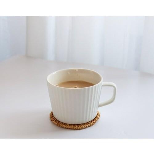 A Red Net Red Retro Coffee Cup Set Ceramic Creative Yogurt Cup vintage Cup Fine tumblers tea cup mug tazas cat mug