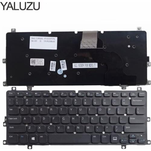 YALUZU US Black New English Replace laptop keyboard For DELL XPS 10 10Z XPS 10z XPS10 XPS10Z