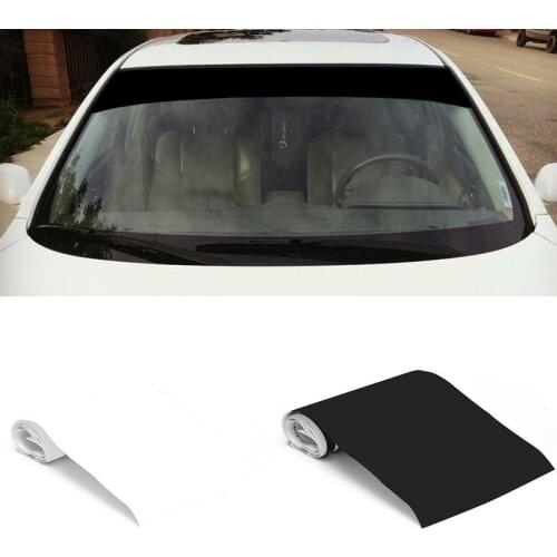 Brand New Sunshade Car Front Windshield Sunscreen Sticker Vinyl Windshield Banner Sticker Flower Stripe Sticker Car Accessories
