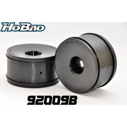 OFNA/HOBAO RACING 92009B 1/8 REVO TRUGGY WHEEL (BLACK), 2 PCS FOR 1/8 HYPER SST/ CAGE/ST PRO/ST RTR TRUGGY