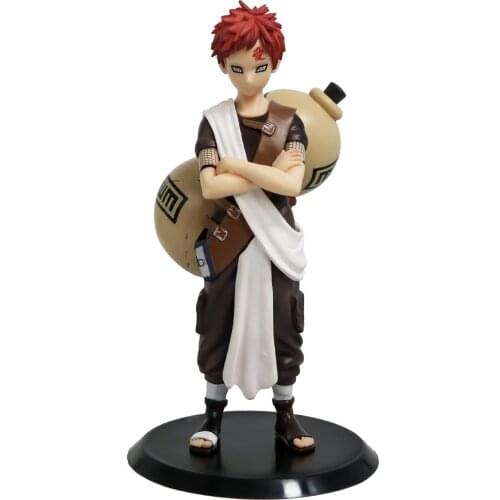 20CM Naruto Authentic Gaara Doll Kawaii Naruto Action Figure Anime Figure Anime Childrens Gifts