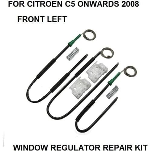 CAR PARTS WIDDOW REGULATOR COMPLETE CLIP KIT FOR CITROEN C5 WINDOW REGULATOR REPAIR KIT FRONT LEFT SIDE