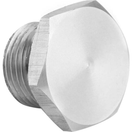 Oxygen Sensor Plug M18 Exhaust Pipe Oxygen Sensor Universal Plug in Aluminum Alloy