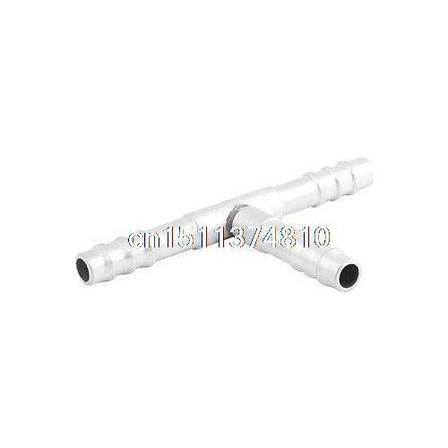 T Design Tube Connector Pipe Hose Joiner Tubing Fittings Air Fuel Water Petrol