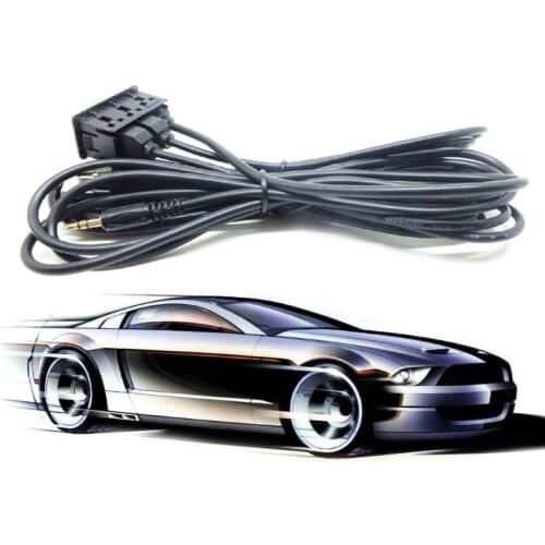 X7AE 1.5M Car Dash Flush Mount AUX USB Port Panel Dual USB Extension Cable Adapter