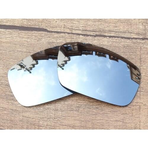 Vonxyz Chrome Mirror Polarized Replacement Lenses for-Oakley Crankshaft Frame