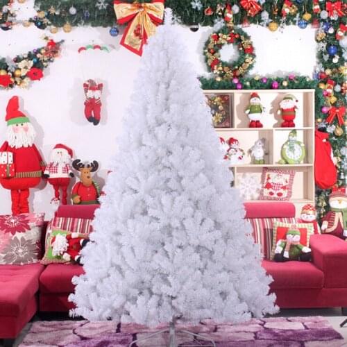 3.0 m 4.0m large high-grade white Christmas tree PVC environmentally friendly materials wholesale Christmas decoration