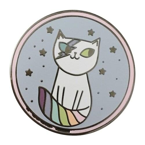 Kitty Stardust Pin Brooch