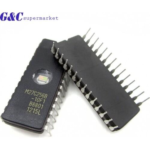 1 pcs M27C256B-10F1 27C256 CDIP-28 In Stock diy electronics