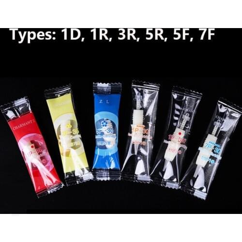 20pcs Microblading Cartridge Needle for Charmant Device Permanent Makeup Machine Pen Tattoo Machine Spiral-port Needle