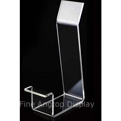 5pcs/lot Jewelry Holders Slant Back Acrylic Shoe Riser