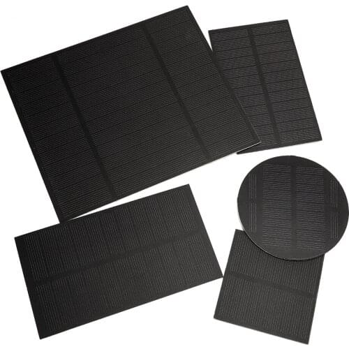 5V 5.5V 6V PET Solar Panel For DIY Battery Charger Childrens Science Research Experiment Toy