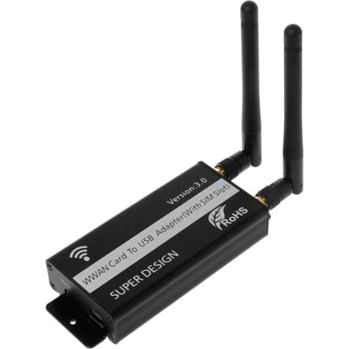 NGFF(M.2) to USB Adapter With SIM Card Slot for WWAN/LTE/4G Module NEW C26