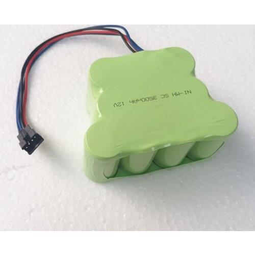 12V SC NI-MH Rechargeable Battery Pack 3500mAh for ECOVACS CEN82 800 810 830 Sweeping robot Aspirator Vacuum Cleaner