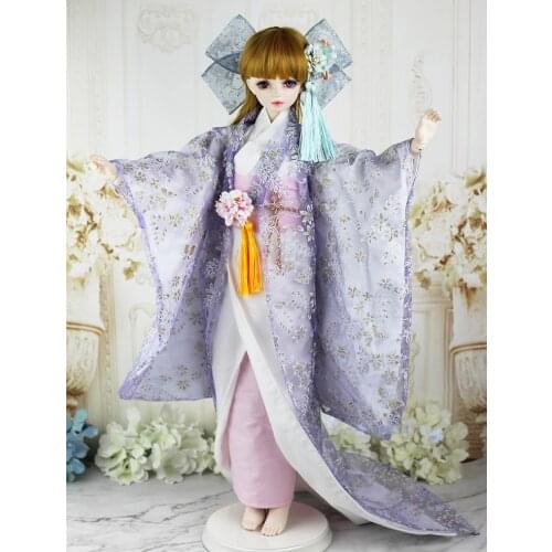 1/4 1/3 scale BJD clothes accessories ancient costume Vintage Japanese kimono yukata for BJD/SD MSD SD13 doll accessories C0380