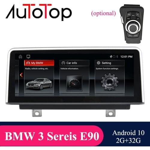 AUTOTOP 4G+128G bmw e90 Android 10.0 Multimedia Player for E90 E91 E92 E93 Radio Audio GPS Navigation Carplay Mirrorlink iDrive