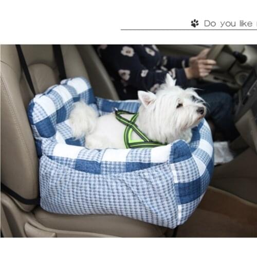 Pets Travel Car Seat Universal Bed Pet Carrier Seat Nonslip Quilted Pet Carrier for Cats Dogs Outdoor Travel