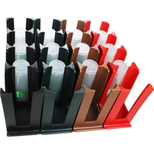 Bamboo Coffee Rack Acrylic Coffee Paper Holder Tea Shop Supplies Cup Holder Cup Separator Cup Lid Milk Tea Rack