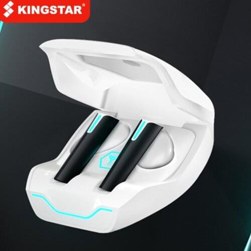KINGSTAR HiFi 9D Stereo Touch Wireless Headset Ear Hook Bluetooth Headphone Noise Reduction Low Delay Game Earphones For Phone