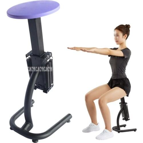 GFV-2 Home Squat Slim Leg Rack Adjustable Height Squat Hip Exercise Machine Squat Training Frame Device Indoor Fitness Equipment