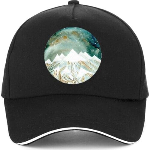Summer Women Creative Mountain Peak Baseball cap fashion men Outdoor mountain climbing Dad hat adjustable camping sunhat