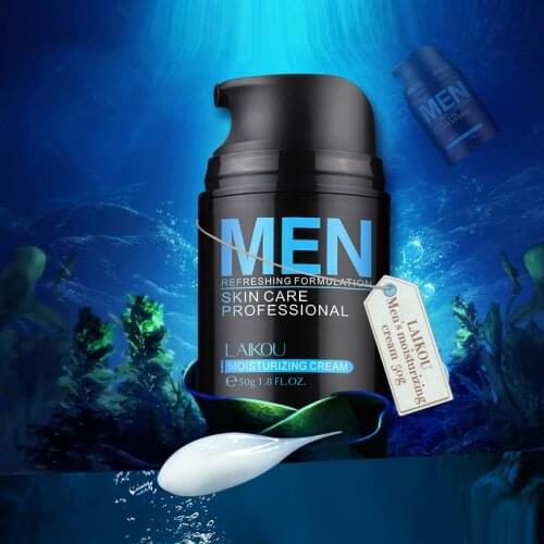 50g Hyaluronic Acid Face Cream for Men Moisturizing Oil-control Whitening Lift Anti-Wrinkle Firming Shrink Pores Acne Day Cream