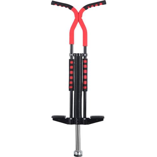 Adults Kids Metal Pogo Stick Jumping Stilts Fly Jumper Air Kicks Boing Outdoor Body-building Kangaroo Jumping Shoes Gym Exercise