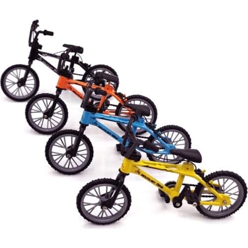 1/12 doll miniature alloy bicycle model ornaments finger toy tabletop game mini simulation bicycle figure DIY doll Accessories