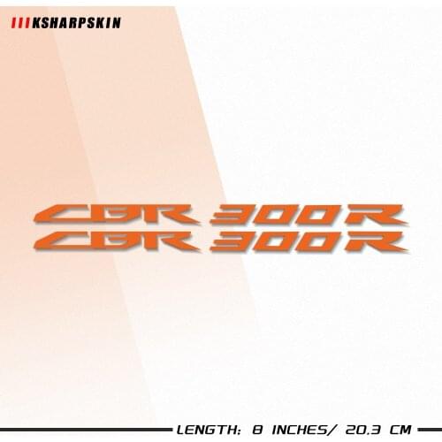 New motorcycle bicycle fuel tank sticker wheel helmet MOTO waterproof reflective logo for HONDA CBR300R cbr 300r