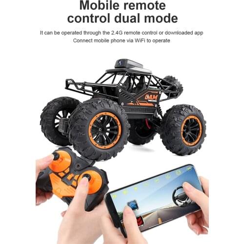 RC Car 1:18 Off-road High-speed Drift Climbing Car 2.4G With WIFI FPV 720P HD Camera Remote Control Car Kids Toy Car Gift