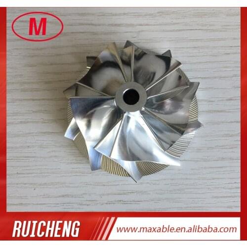 RHF5HB 5+5 blades 47.20/60.00mm 93844S High performance Turbocharger Billet/milling/aluminum 2618 compressor wheel for VF22