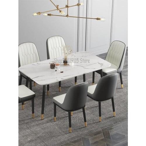 Net Red Nordic Dining Chair Light Luxury Chair Household Office Leisure Dining Table Chair Back Chair Hotel Dining Room Stool Co