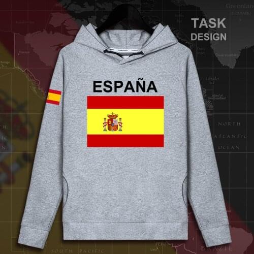 Kingdom of Spain Espana ESP Spanish Spaniard mens hoodie pullovers hoodies men sweatshirt thin streetwear clothing hip hop 02