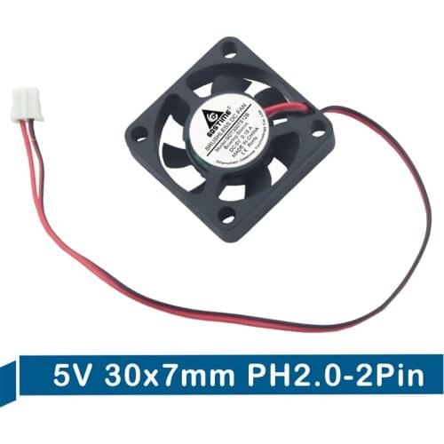 10Pieces Lot Gdstime 5V 2Pin 3007S 3CM 30MM 30x30x7mm Processor Cooling Fan