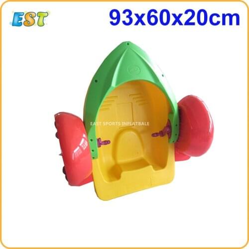 Top sale plastic kids paddler aqua boat for kids & adults