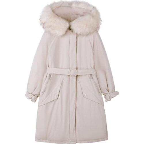 Women Winter Coats and Jackets 2021 Hooded Warm Parkas Ladies New Long Thicken Overcoats Woman Casual Manteau Femme Hiver SQQ244