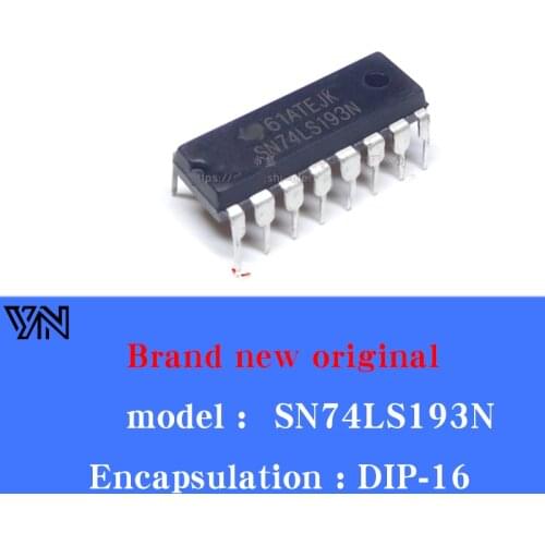 10/pcs Lot New original 74LS193 SN74LS193N DIP16 dual clock reversible counter