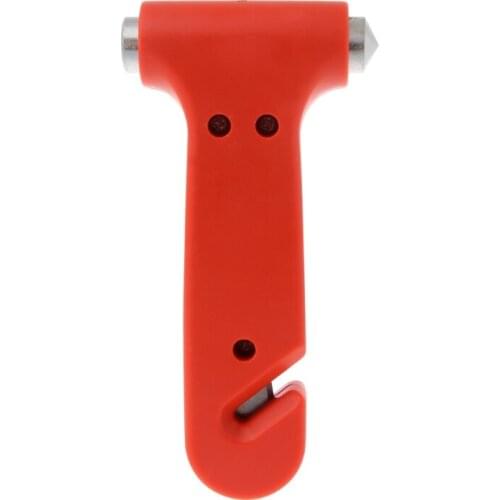 2 in 1 Car Emergency Safety Escape Hammer Glass Window Breaker Cutter Tool