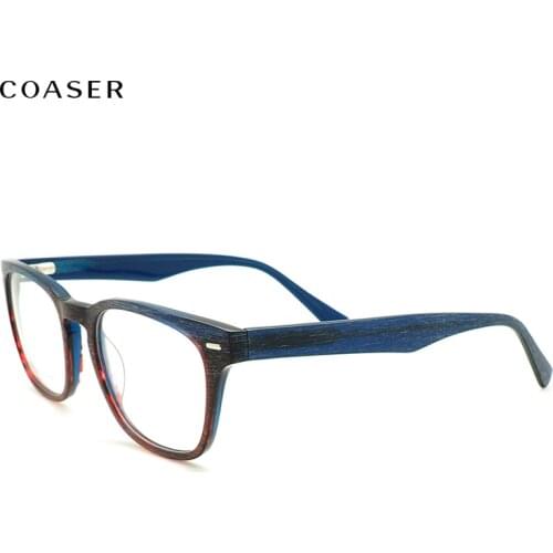 2021 Tren Vintage Acetate Glasses Frame Men Prescription Optical Eyeglasses Women Multicolor Eyewear Great Spectacles