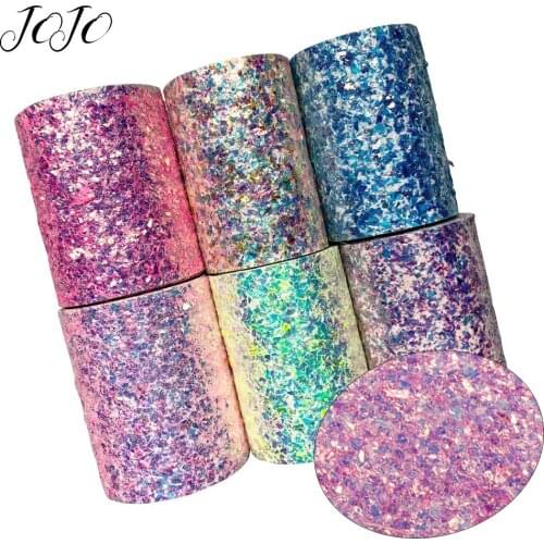 JOJO BOWS 75mm 2y Sparkly Glitter Ribbon Solid Candy Paper Webbing Apparel Sewing Festival Home Decoration DIY Hair Bow Material