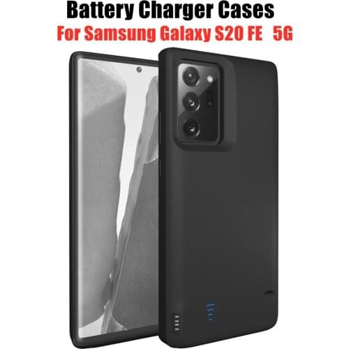 Battery Charger Cases For Samsung Galaxy S20 FE 5G Power Cases 5000mAh Extended Powerbank Cover For Samsung S20 FE Battery Case