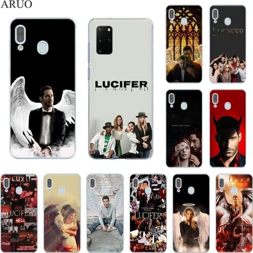 Lucifer Angel Tom Ellis Soft Phone Case For Samsung A72 A52 A51 A71 A41 A31 A32 A42 A21S A11 A50 A70 A10 A20E A30 A40 A12 Cover