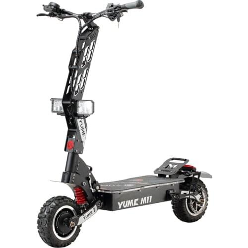 YUME M11 6000W Dual Motor Up To 80KM/H 50MPH High Speed Escooter 2 Wheels 11 Inch Tire Foldable Electric Adult Scooter