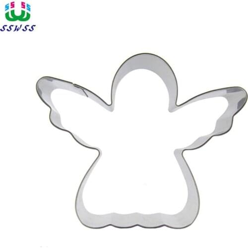 Truth,goodness and beauty Cake Cookie Biscuit Baking Mold,Second Angel Shape Cake Decorating Fondant Cutters Tool,Direct Selling