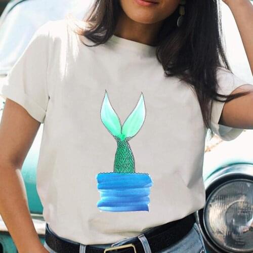 Women T-shirts Beach Holiday Ladies O-neck Trend Female Graphic Short Sleeve Cartoon Fashion Tee T Top Shirt Print T-Shirt