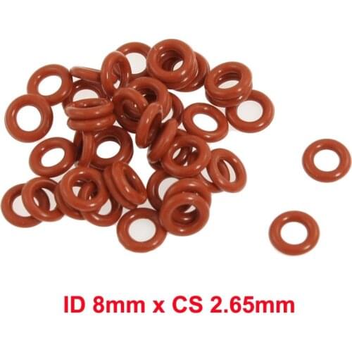 ID 8mm x CS 2.65mm rubber oring silicone rubber o rings