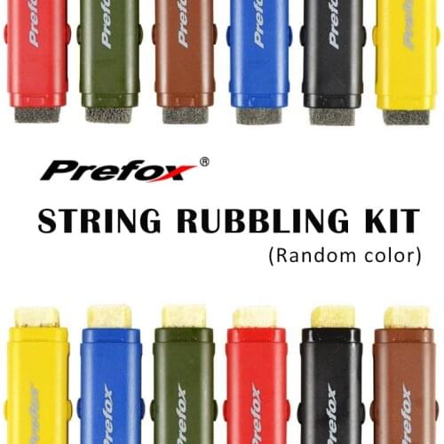 Prefox AC301 String Rubbling Kit Guitar String Rust Remove Pen with String Lubricate For All String Instrument Guitar Care