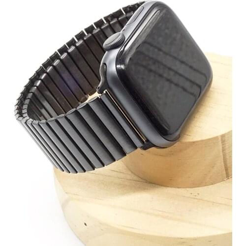 Stainless Steel Elastic Colorful Wearing Bracelet Belt For Apple Watch Band 38mm 40mm 42mm 44mm iWatch Strap Series 3 4 5 6 SE