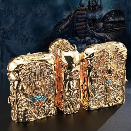 High-Quality New Kerosene Lighter Thickening Aggravating Machine Brass Windproof Creative Personality Mens Collection Gifts