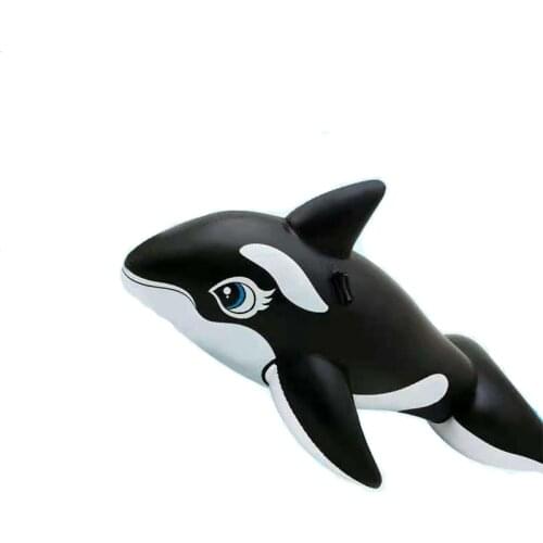 2021 New Huge Air Inflation Mount High Speed Big Shark Thicken Swim Ring